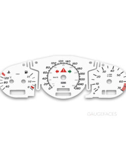 Mercedes-Benz SLK-Class R170 (1997–2004) – Gauge Faces – White