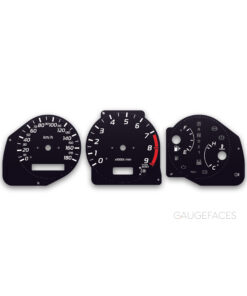 Nissan Silvia S15 (1999–2002) – Gauge Faces – Black