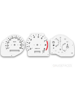 Nissan Silvia S15 (1999–2002) – Gauge Faces – White