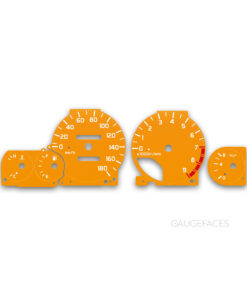 Nissan Skyline GT-R R33 (1995–1998) – Gauge Faces – Orange