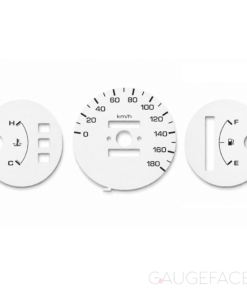 Custom Order: Honda Civic EG (1992–1995) – Gauge Faces – White