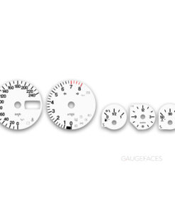Alfa Romeo 156 (1997-2002) – Gauge Faces – White