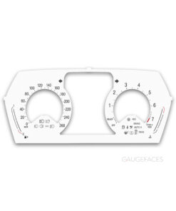 BMW 1 series F40 (2019-2022) – Gauge Faces – White
