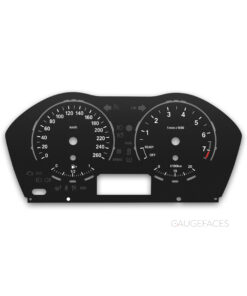 BMW X1 F48 (2015-2022) – Gauge Faces – Black