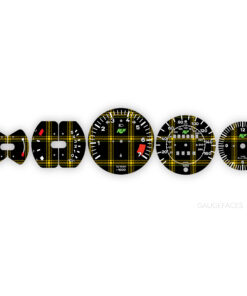 Custom order: Porsche 911G (1986) Targa Gauge Faces Set - Custom Pattern