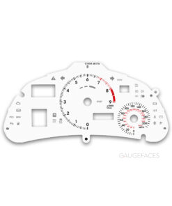 Lexus IS F USE20 (2007-2014) - Gauge Face - White