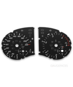 Mercedes Vito W447 (2014-2020) – Gauge Faces – Black