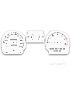 Mitsubishi Pajero II (1990–2001) – Gauge Faces – White