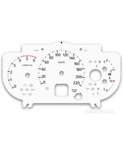 Mitsubishi Pajero Sport II (2008-2016) – Gauge Faces – White