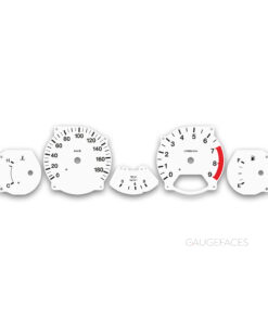 Nissan 300ZX Z32 (1989-2000) – Gauge Faces – White