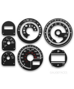 Nissan 370Z (2009-2011) – Gauge Faces – Black