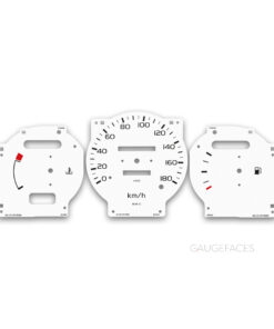 Nissan Micra K11 (1992–2002) – Gauge Faces – White