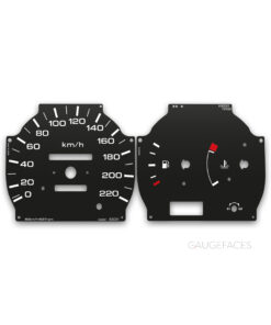 Nissan Tsuru (1997-1998) – Gauge Faces – Black