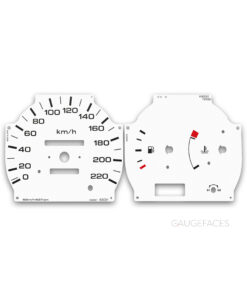 Nissan Tsuru (1997-1998) – Gauge Faces – White