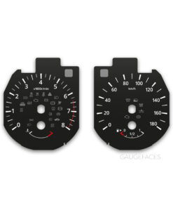 Nissan X-Trail T32 (2013–2022) – Gauge Faces – Black