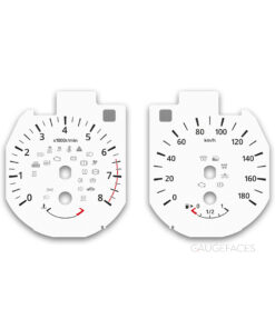 Nissan X-Trail T32 (2013–2022) – Gauge Faces – White