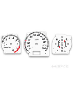Nissan X-Trail T30 (2000–2003) – Gauge Faces – White