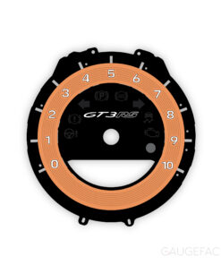 For Porsche 911 (992) GT3RS: Gauge Face Tachometer – Peach