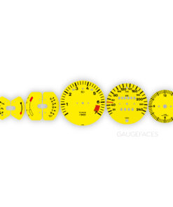 For Porsche 911 SC (1978-83): Gauge Faces - OPTIONS - Yellow