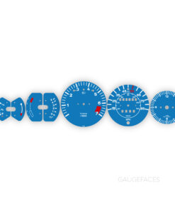 For Porsche 911 SC (1978-83): Gauge Faces - OPTIONS - Minerva Blue