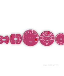 For Porsche 911 SC (1978-83): Gauge Faces - OPTIONS - Ruby Star