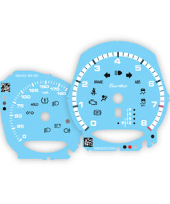 For Porsche Macan Turbo: Gauge Faces - OPTIONS - Ivory