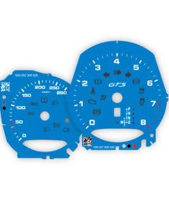 For Porsche Macan GTS (95B.1): Gauge Faces - OPTIONS – Shark Blue