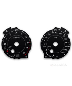 Subaru Ascent (2019-2022) – Gauge Faces – Black