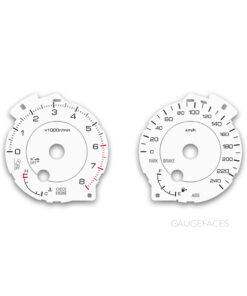 Subaru Ascent (2019-2022) – Gauge Faces – White