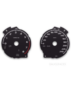 Subaru Forester SK (2018-2021) – Gauge Faces – Black