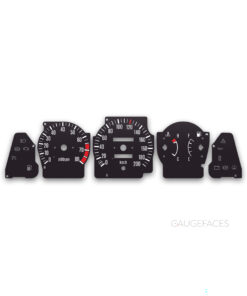 Suzuki Baleno EG (1995-2002) – Gauge Faces – Black