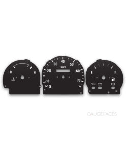 Suzuki Carry DD51T (1991-1999) – Gauge Faces – Black