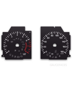 Suzuki Jimny Sierra JB74 / JB64 (2018-2022) – Gauge Faces – Black