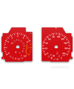 Suzuki Jimny Sierra JB74 / JB64 (2018-2022) – Gauge Faces – Red