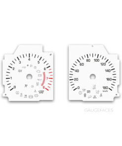 Suzuki Jimny Sierra JB74 / JB64 (2018-2022) – Gauge Faces – White