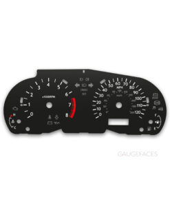 Suzuki Liana (2001-2007) – Gauge Faces – Black