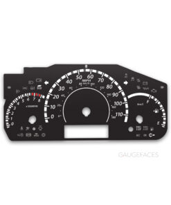 Suzuki Solio MA15S (2010–2015) – Gauge Faces – Black