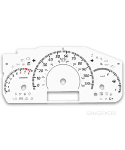 Suzuki Solio MA15S (2010–2015) – Gauge Faces – White