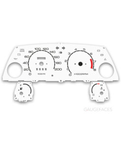 Suzuki Swift (1989-1996) – Gauge Faces – White