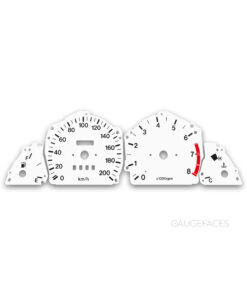 Suzuki Swift (1996-2005) – Gauge Faces – White