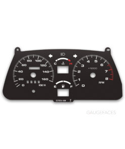 Suzuki Vitara 1st Gen ET TA (1988-1998) – Gauge Faces – Black