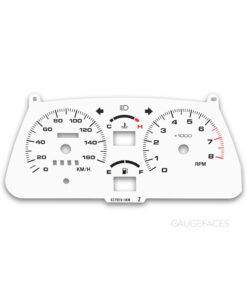 Suzuki Vitara 1st Gen ET TA (1988-1998) – Gauge Faces – White