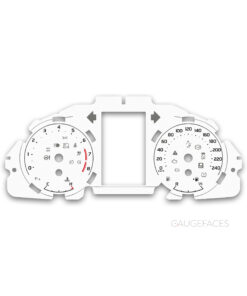 Toyota Auris E180 (2012–2018) – Gauge Faces – White