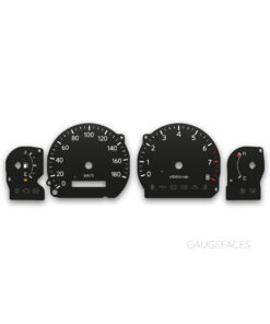Toyota Camry SV40 (1994-1998) – Gauge Faces – Black