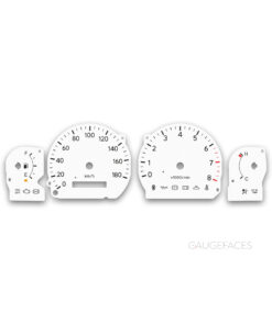 Toyota Camry SV40 (1994-1998) – Gauge Faces – White