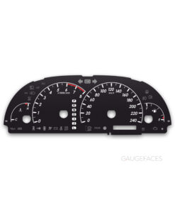 Toyota Camry XV30 (2004-2006) – Gauge Faces – Black