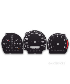 Toyota Camry Gracia XV20 (1996-2001) – Gauge Faces – Black