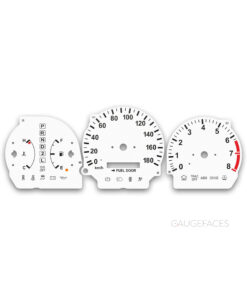 Toyota Camry Gracia XV20 (1996-2001) – Gauge Faces – White