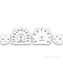 Toyota Chaser JZX100 (1996-1998) – Gauge Faces – White