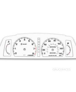 Toyota Cressida MX83 (1989–1992) – Gauge Faces – White